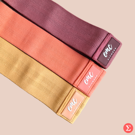 Earthy Fabric Resistance Hip Bands